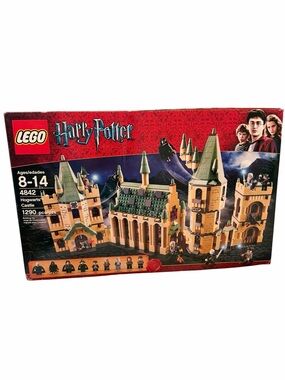 LEGO Harry Potter 4842 Hogwarts Castle 2010 Retired Open Box Sealed Bags